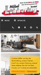 Mobile Screenshot of moebel-luebbering.de
