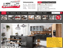 Tablet Screenshot of moebel-luebbering.de